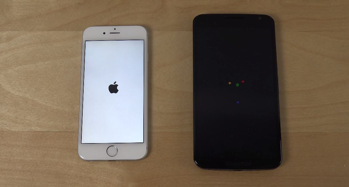 iOS 9 vs Android M - comparación de velocidad