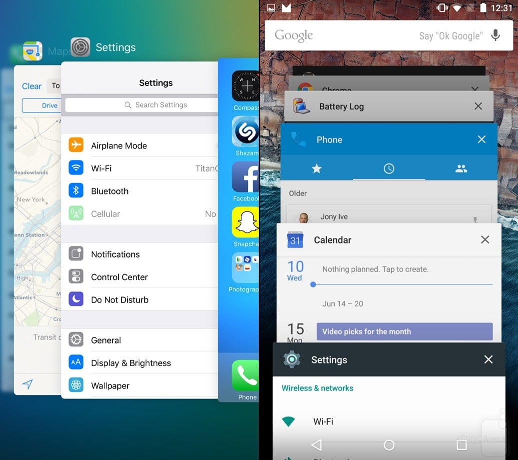 iOS 9 vs Android M - vertailu 4