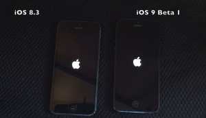 iOS 9 vs iOS 8.3 pe iPhone 5