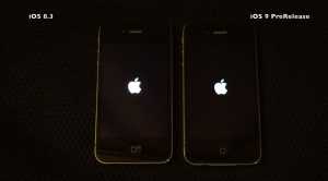 iPhone 4S iOS 9 vs iOS 8.3 vs iOS 7.1.2