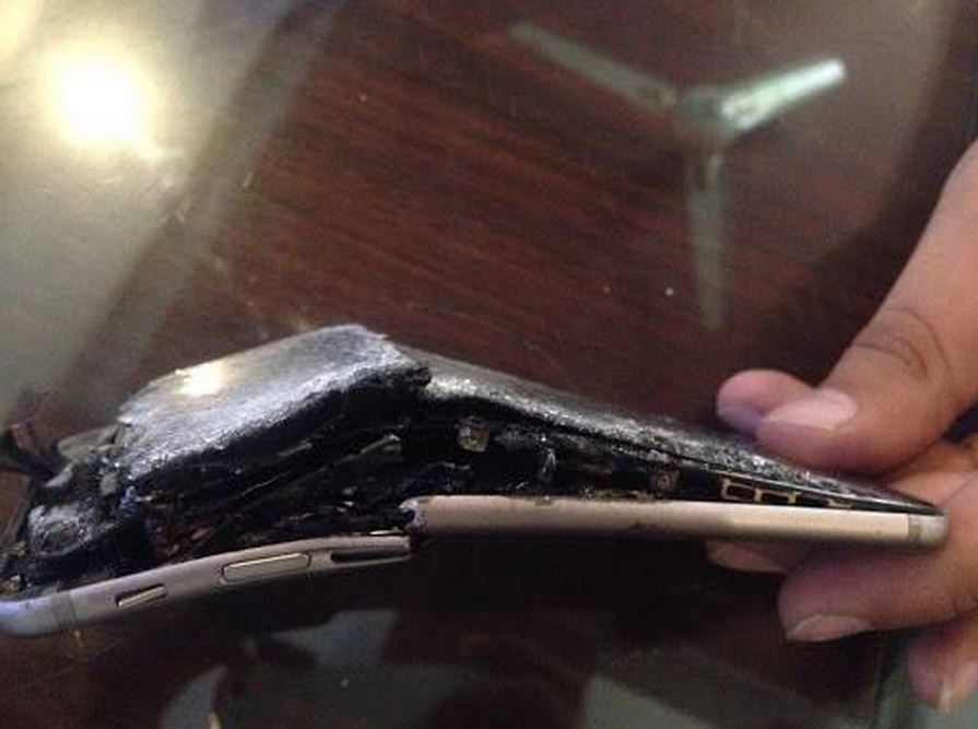 iPhone 6 explodat India 2
