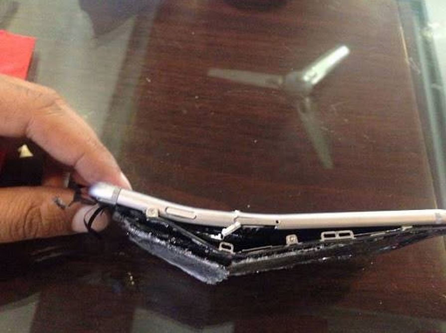 iPhone 6 explodat India 3
