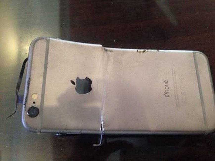 iPhone 6 exploderade Indien
