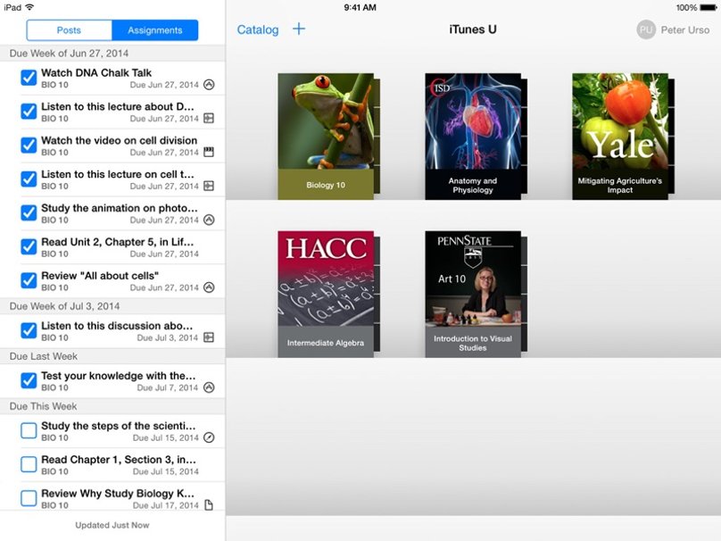 iTunes U update