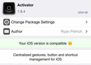 Activador 1.9.4 iOS 8.4