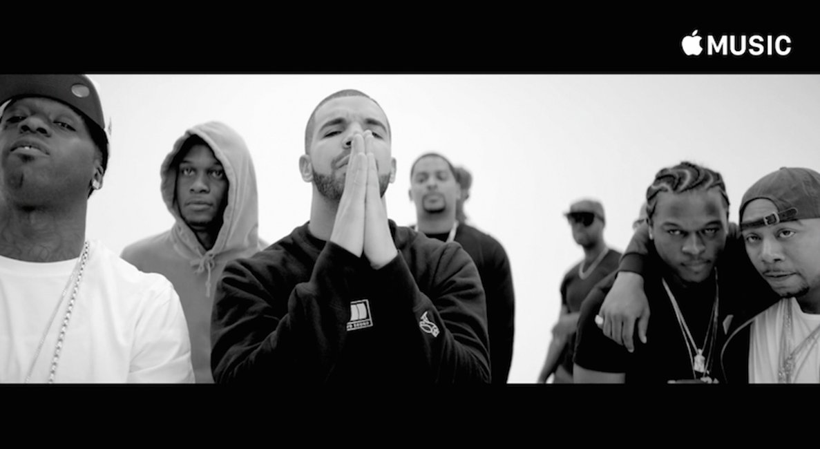 Clip vidéo Apple Music Drake