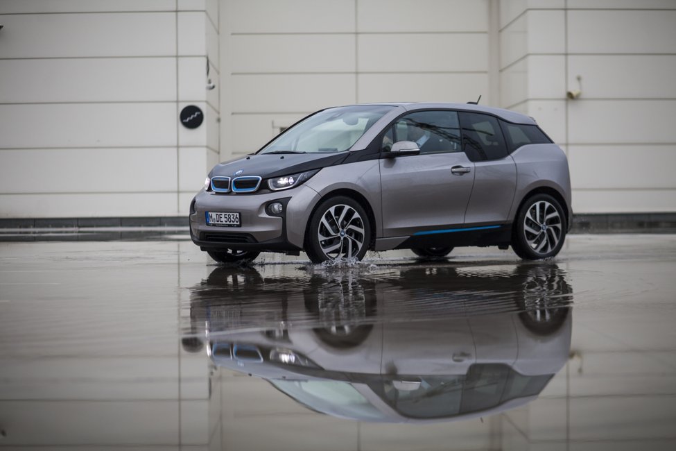 Samochód BMW i3 Apple