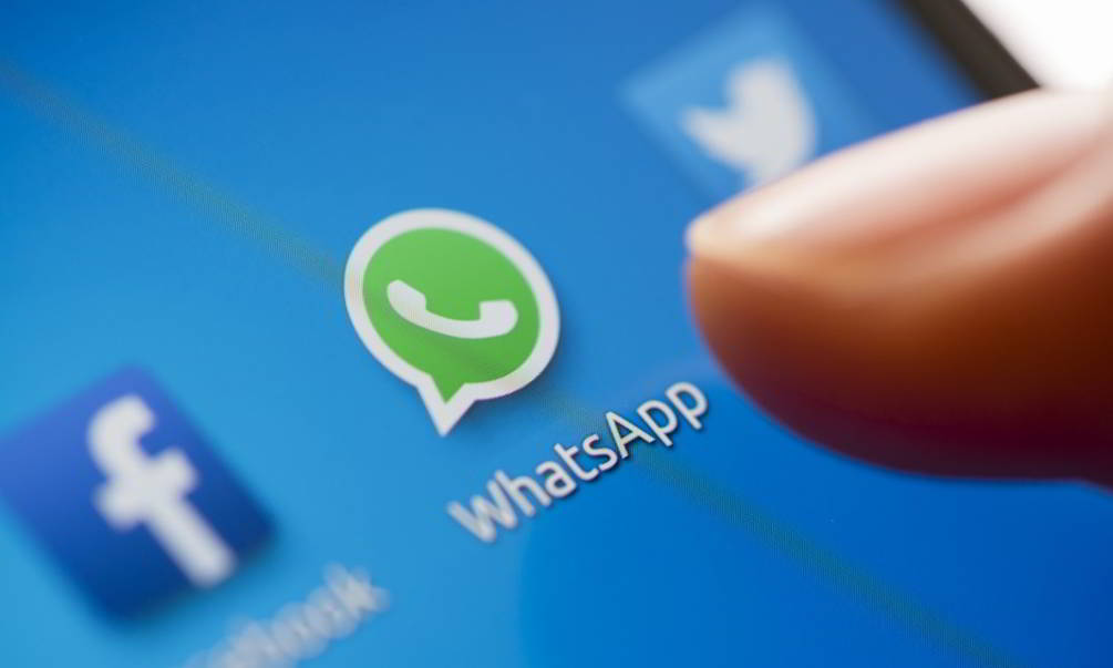 WhatsApp Messenger Gilla-knapp