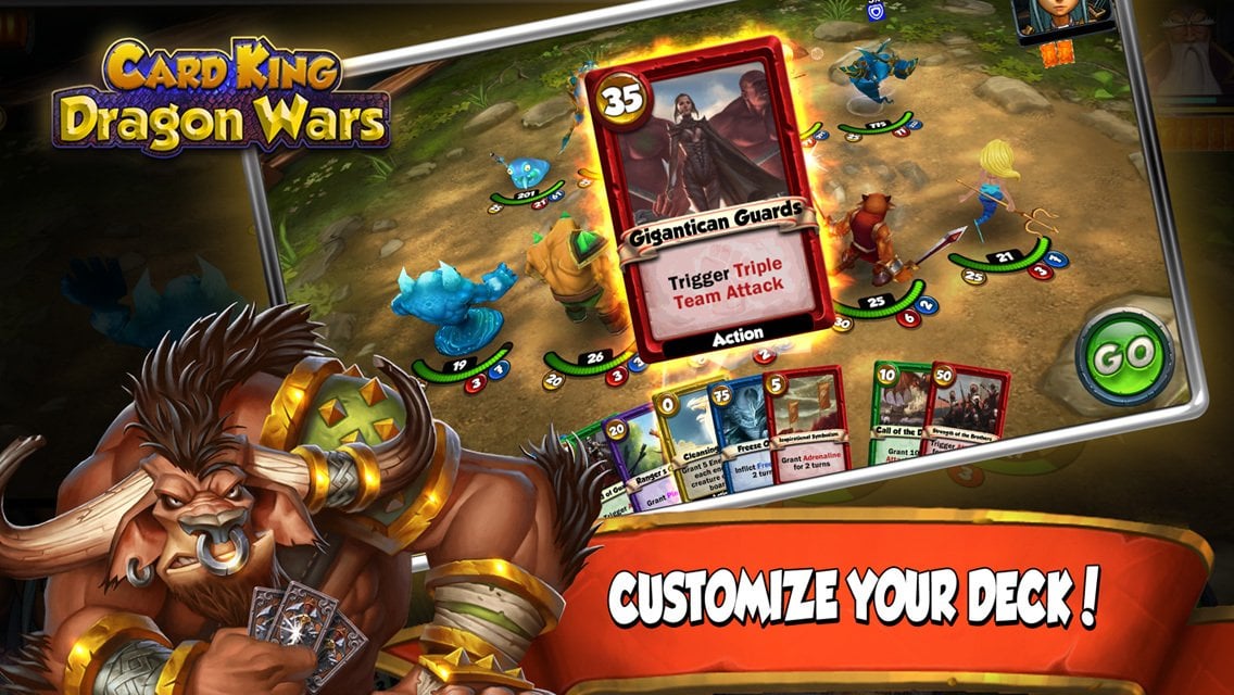 Carte Roi Dragon Wars