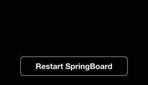 Cydia käynnistä Springboard uudelleen