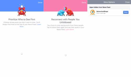 Facebook News Feed preferences 2