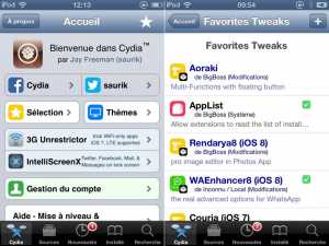 Tweaks preferiti