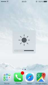 Licht Helder iOS 7 en 8