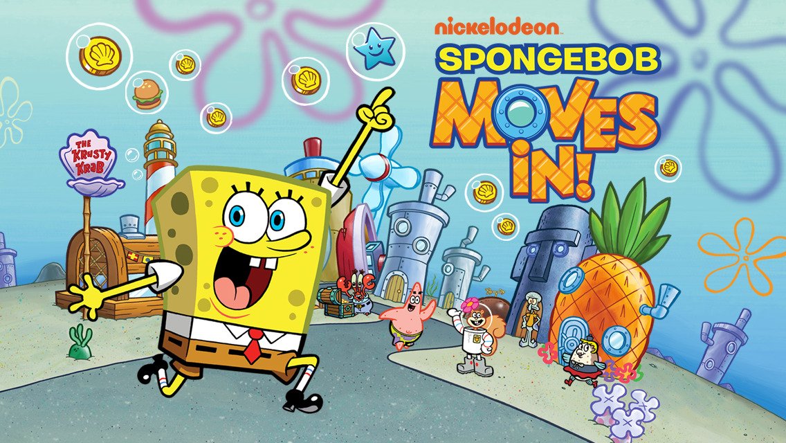 SpongeBob Moves In