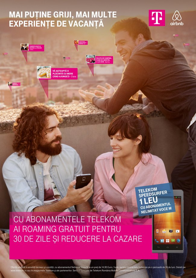 Telekom Travel Extra 100 roaming gratuit reducere cazare