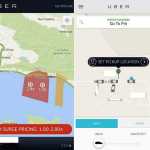 Aplicación de autos falsos de Uber 1