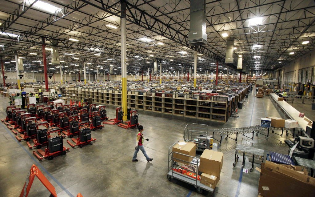 Centre de distribution Amazon