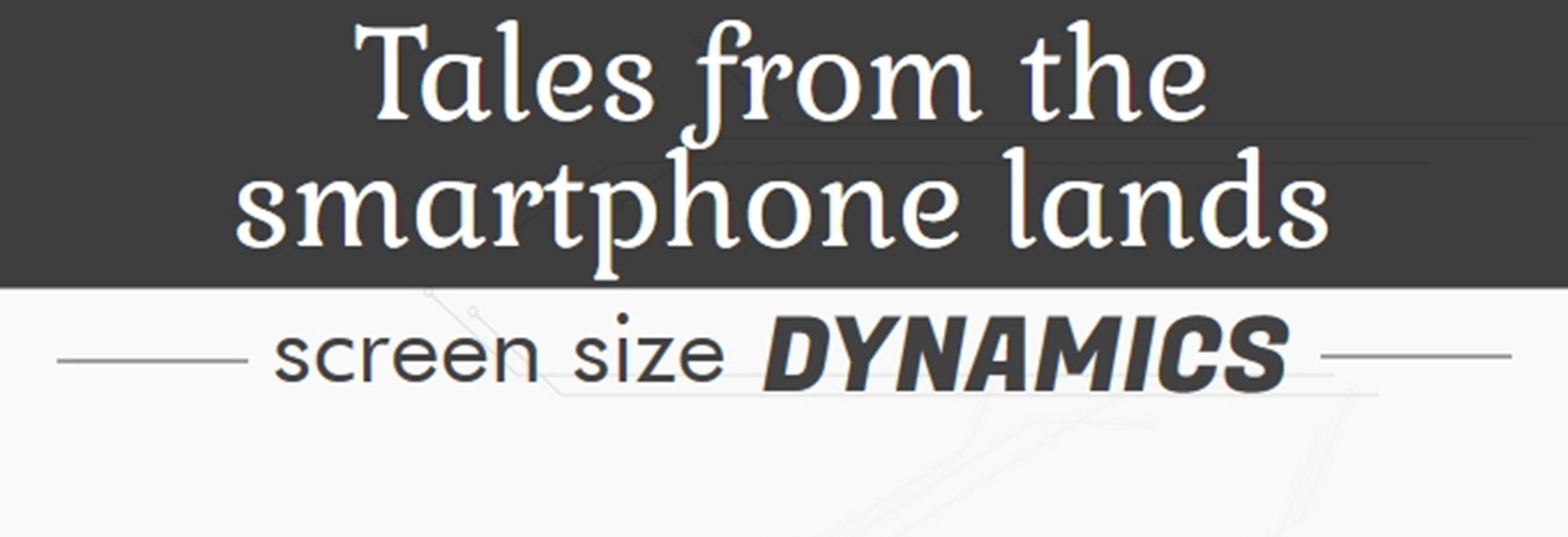 size of iPhone screens infographic