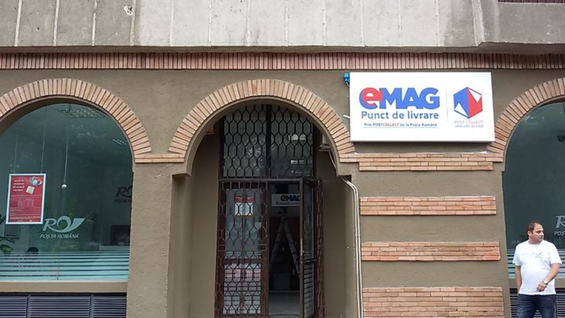 Partenariat eMAG Livraison de la poste roumaine