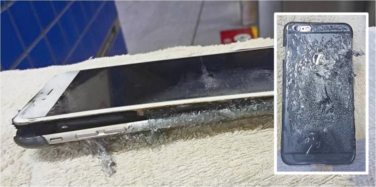 Das iPhone 6 Plus explodierte in Hongkong
