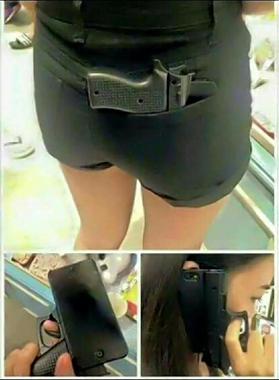 iPhone 6 carcasa pistol 1