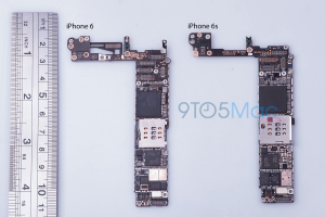 placa lógica del iPhone 6S