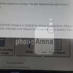 Document officiel du prix de l'iPhone 6S 1