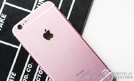iPhone 6S pinkki 1