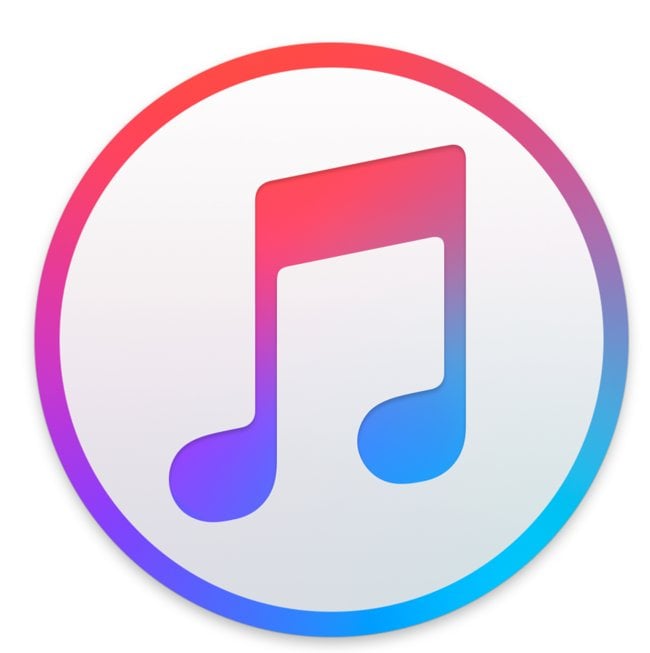 el icono de iTunes 12.2.1