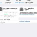 install iOS 9 public beta