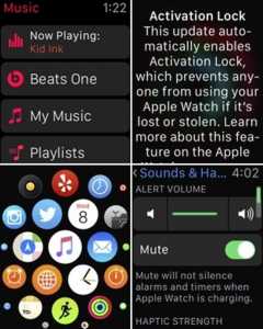 noutatile watchOS 2 beta 3