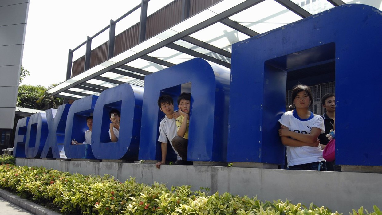 100.000 empleados de Foxconn