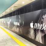 Panneau d'affichage Apple Music