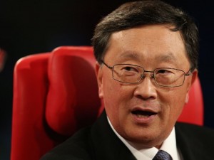 L'amministratore delegato di Blackberry, John Chen