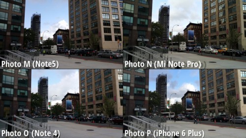 Galaxy Note 5 vs iPhone 6 Plus vs Note 4 vs MiNote camera comparison 1