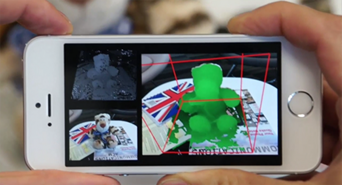 MobileFusion transforma un iPhone intr-un scanner 3D cu o aplicatie a ...