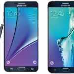 Samsung Galaxy Note 5 en Galaxy S6 Edge persafbeeldingen