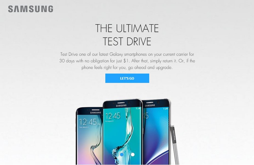 Samsung Galaxy S6 Edge+ testa iPhone gratis i 1 månad