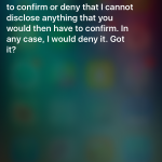 Siri answers presentation iPhone 6S 9 September 5