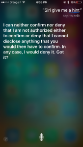 Siri besvarer præsentation iPhone 6S 9. september 5