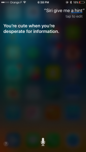 Siri répond à la présentation de l'iPhone 6S 9 le 6 septembre