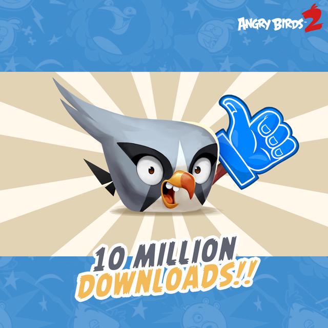 angry bird 2 10 mils