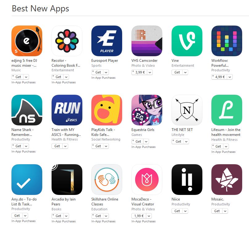 de bästa nya apparna för iPhone och iPad