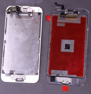 Schermi dell'iPhone 6 e dell'iPhone 6S