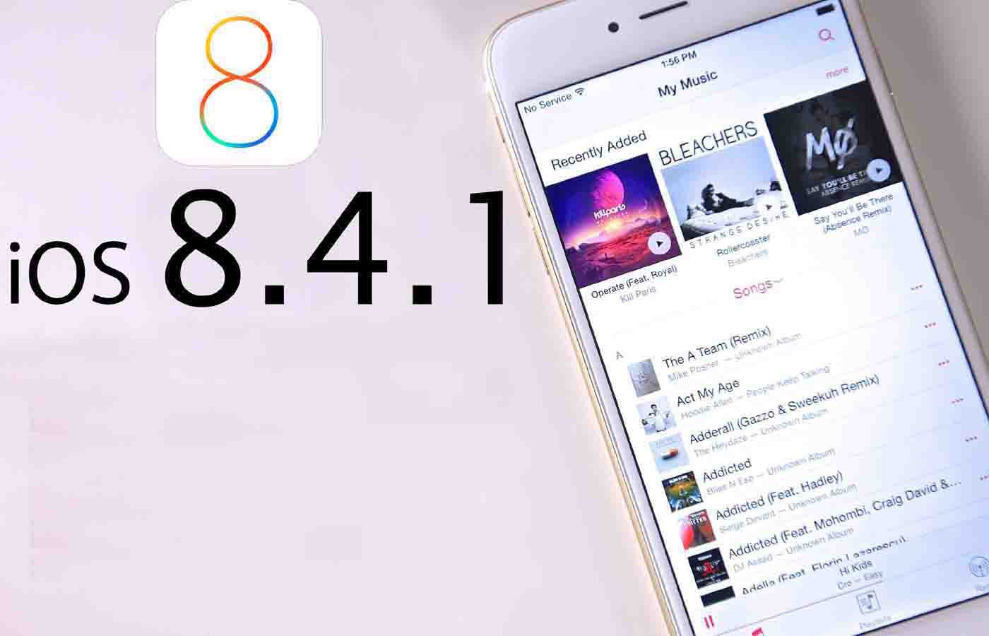 iOS 8.4.1 released