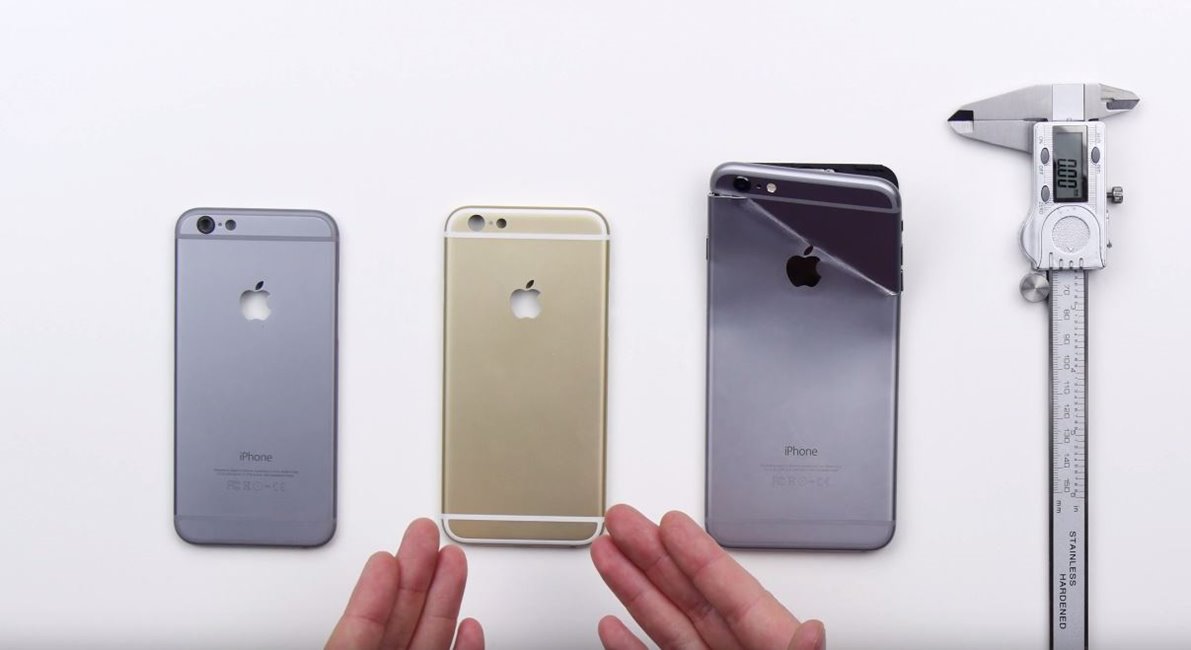 L'iPhone 6S ne se plie pas