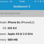iPhone 6S test performanta RAM