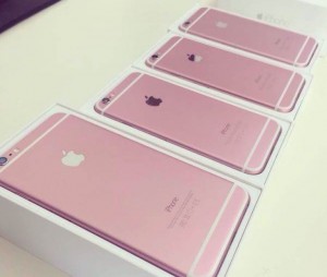 pink iPhone 6S launch