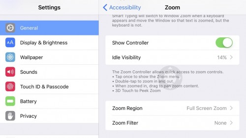 3D Touch functie secreta Zoom iPhone 6S 1