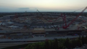 Apple Campus 2 inregistrare 4K 1 august